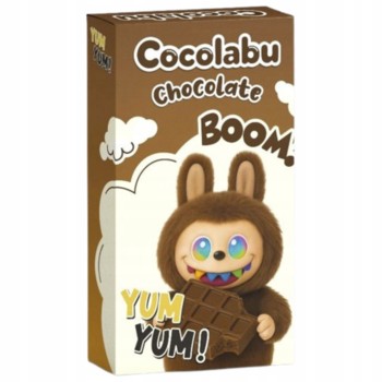 Шоколад Лабубу Labubu Cocolabu Chocolate Boom Brown (Коричневий) , 70 г