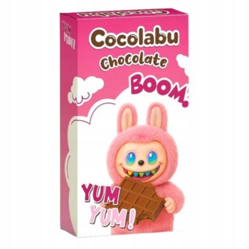 Шоколад Лабубу Labubu Cocolabu Chocolate Boom Pink (Рожевий) , 70 г