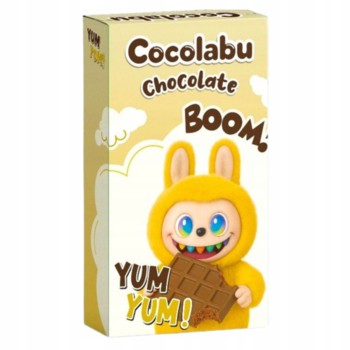 Шоколад Лабубу Labubu Cocolabu Chocolate Boom Yellow (Жовтий) , 70 г
