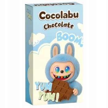 Шоколад Лабубу Labubu Cocolabu Chocolate Boom Blue (Голубий) , 70 г