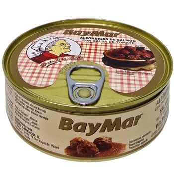 Фрикадельки з Лосося в Томатному Соусі Bay Mar Salmon Fishballs, 240 г