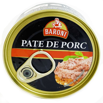 Паштет з Свинини Baroni Pate de Porc, 200 г