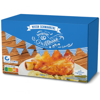 Рулька Свинна Запечена на Грилі Wiesn Schmankerl Grillhaxe 500 г