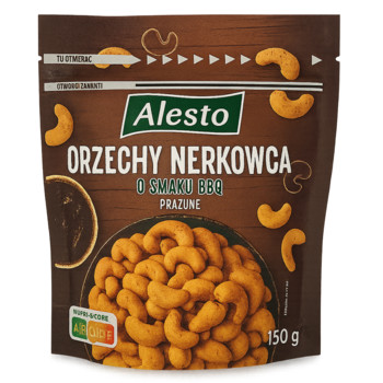 Горіхи Кеш'ю Смажені BBQ Alesto 150 г