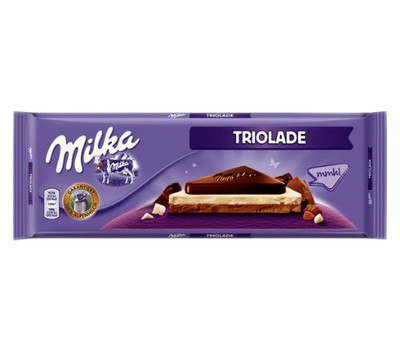 Шоколад Milka Triolade , 300 г