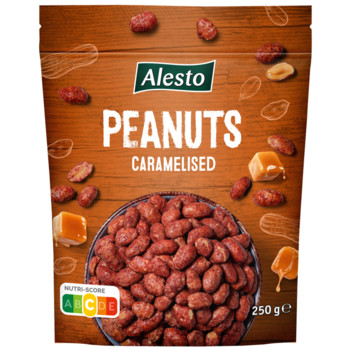 Арахіс в Карамелі Alesto Peanut Caramelised 250 г