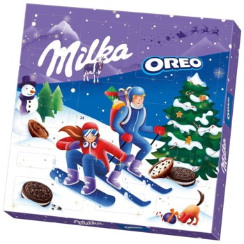 Адвент - календар Milka Oreo Advent Calendar 284 г