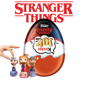 Kinder JOY Дивні Дива Funko Pop Netflix Stranger Things 20 г