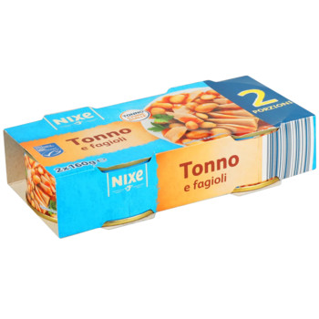 Тунець з Квасолею Nixe Tonno e Fafioli 320 г (2шт х 160г)