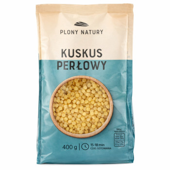 КусКус Крупнозернистий Plony Natury KusKus Perlowy 400г