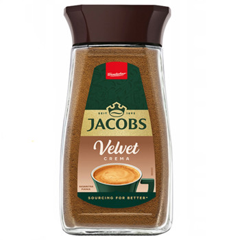 Кава розчинна Якобс Вельвет Крема, Jacobs Velvet Crema, 100 г