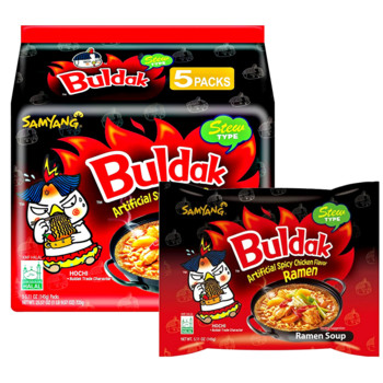 Лапша Рамен Рагу формат Samyang Buldak Stew Type 725г (5шт х 145г)