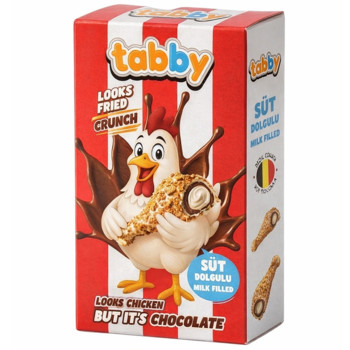 Шоколад Tabby Crunch Chocolate Fried Chicken Курячі Ніжкии KFC 50г