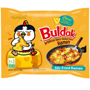 Локшина Рамен зі смаком Сиру Samyang Buldak Cheese Flavour 140 г