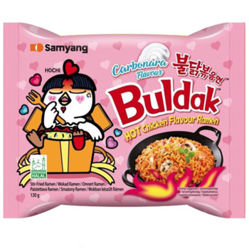 Локшина Рамен Карбонара Samyang Buldak Carbonara Flavour 130 г