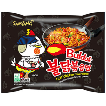 Локшина Рамен Гостра Курка Samyang Buldak Hot Chicken Ramen Original 140 г