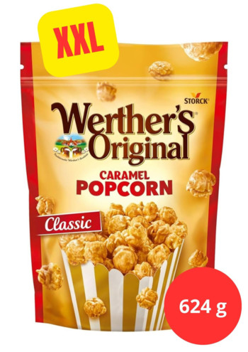 Попкорн Карамельний Storck Werther`s Original Caramel Popcorn 624 г