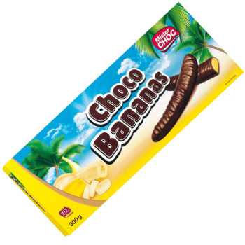 Цукерки Бананове Суфле в Шоколаді Mister Choc Choco Bananas 300 г