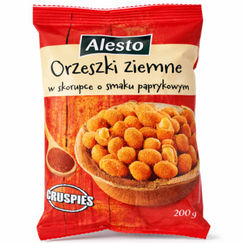 Арахіс Alesto в Хрусткому Клярі з Паприкою 200 г
