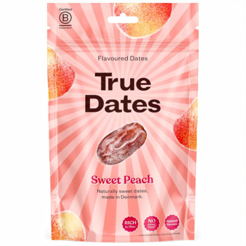 Фініки зі смаком Персика (без кісточки) True Dates Sweet Peach 100 г