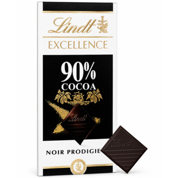 Шоколад Чорний Lindt Excellence 90% Cacao 100г