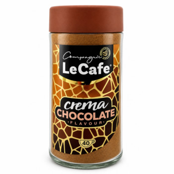 Кава Розчинна з Шоколадним смаком Le Cafe Crema Chocolate flavour 75 г