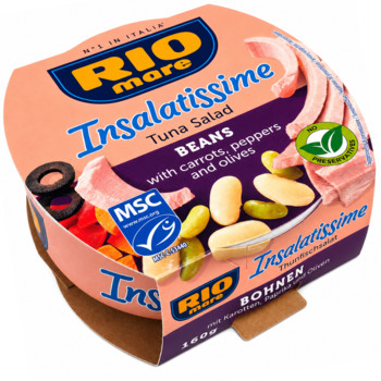 Салат з Тунця RIO mare Insalatissime Fagioli / Beans 160 г