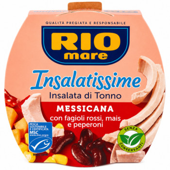 Салат з Тунця RIO mare Insalatissime Messicana / 160 г