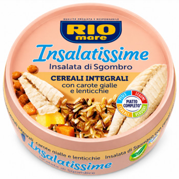Салат з Скумбрії RIO mare Insalatissime Insalata di Sgombro Cereali Integrali 220 г