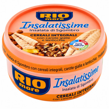 Салат з Скумбрії RIO mare Insalatissime Insalata di Sgombro Cereali Integrali 220 г