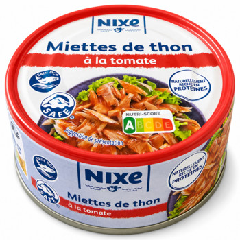Тунець в Томаті Nixe Miettes de Thon a la Tomate 160 г
