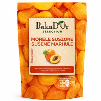 Курага / Абрикос Сушений без кісточки BakaDOr Morele Suszone 200 г