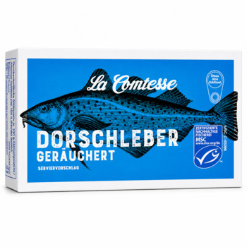 Печінка Тріски La Comtesse Dorschleber Gerauchert 120 г (Німеччина)