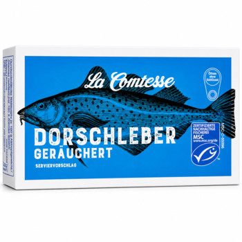 Печінка Тріски La Comtesse Dorschleber Gerauchert 120 г (Німеччина)