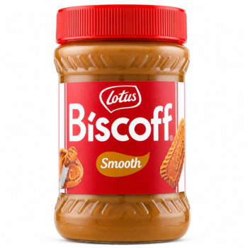 Крем Паста Бесквітно-карамельна з Печивом Lotus Biscoff Smooth 400 г