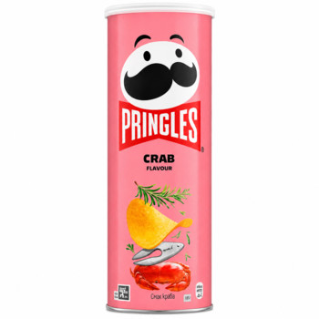 Чипси Pringles Crab Flavour (Смак Краба) 165 г