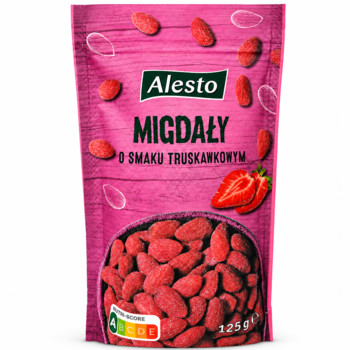 Alesto Migdaly o Smaku Truskawkowym 125 г