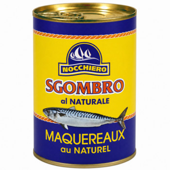 Макрель у Власному Соку Nocchiero Sgombro al Naturale 425 г