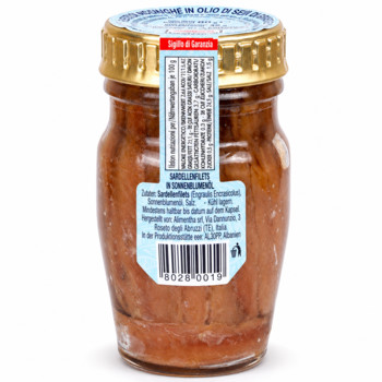 Філе Анчоуса в Олії Mare Filetti di Acciughein Olio di Semi di Girasole 80 г