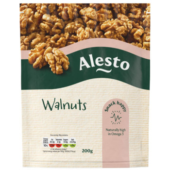 Горіх Волоський (Грецький) Alesto Waltut Halves natural 200 г