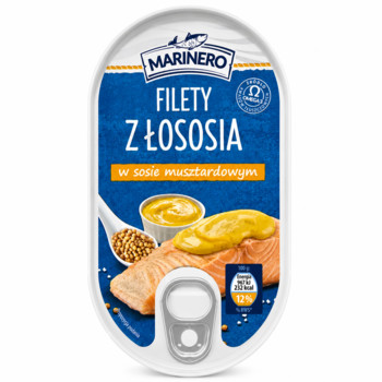 Філе Лосося в Гірчичному Соусі Marinero Filety z Lososia w Sosie Musztardowym 170 г