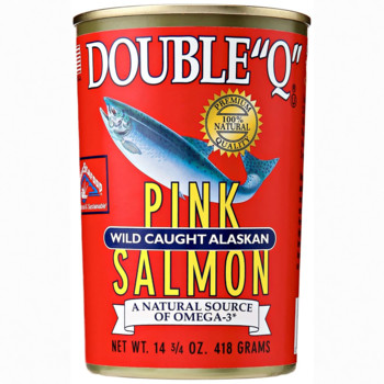 Лосось Дикий Рожевий Double"Q" Wild Caught Alaskan Pink Salmon 418 г
