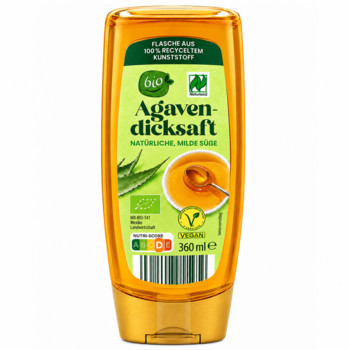 Сироп з Агави Органічний Aldi Agavendicksaft Bio Organic 500 г / 360 мл