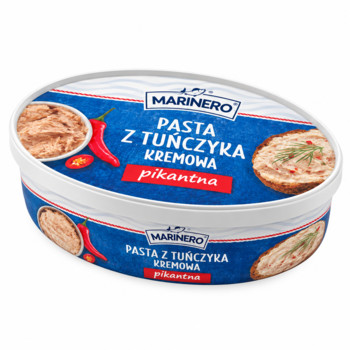 Паста з Тунця Вершкова (Пікантна) Marinero Pasta z Tunczyka Kremowa Pikantna 115 г