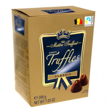 Шоколадні цукерки Maitre Truffout, Truffles Classic, 200 г