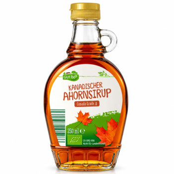Сироп Кленовий Органічний Aldi Gud Bio Kanadischer Ahornsirup 250 мл