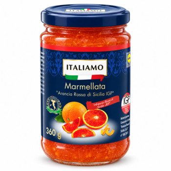 Джем з Червоного Сицилійського Апельсина Italiamo Marmellata Arancia Rossa di Sicilia I.G.P 360 г