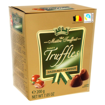 Шоколадні цукерки Maitre Truffout, Truffles Hazelnut Flavour, 200 г