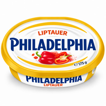 Крем-Сир Вершковий з Перцем Philadelphia Liptauer 175 г