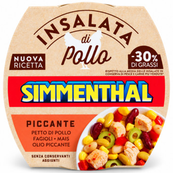Готовий Салат з Куркою Simmenthal Insalata di Pollo 160 г